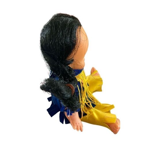 Vintage Native American Baby Girl Doll Indigenous Collectible Nostalgia Tribal - Picture 4 of 5